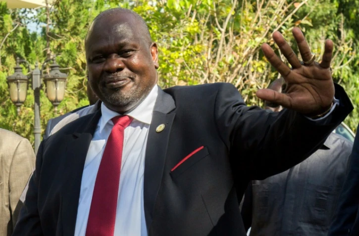 Le premier vice-président du Soudan du Sud, Riek Machar, le 19 octobre 20219 à Juba