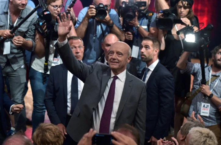 Alain Juppé en meeting le 13 septembre 2016 à Strasbourg