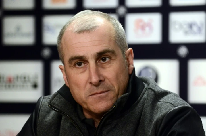 L'entraîneur Alain Casanova, le 16 mars 2015 à Toulouse