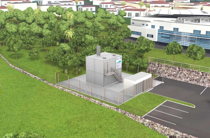 Vue en transparence du Prototype à Terre ETM à l'IUT de Saint Pierre (DCNS)