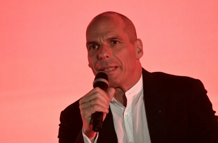 L'ex-ministre grec des Finances Yanis Varoufakis à Thessalonique, en Grèce, le 29 avril 2017