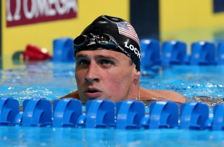 Ryan Lochte, le 1er juillet 2016, Ă Omaha