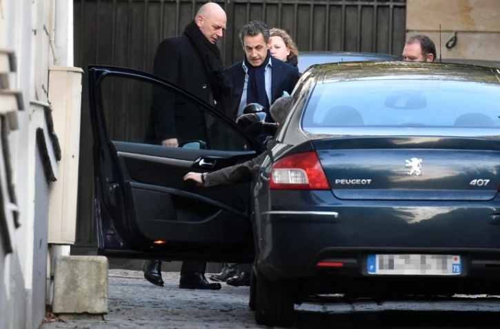 Nicolas Sarkozy à Paris le 15 février 2016