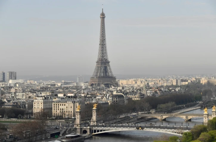 La Tour Eiffel, le 8 avril 2018