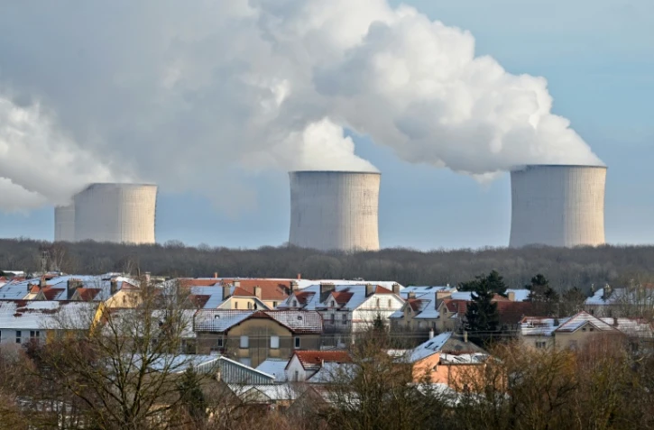 La centrale nucléaire de Cattenom à Hettange-Grande, dans le nord-est de la France, le 7 janvier 2026