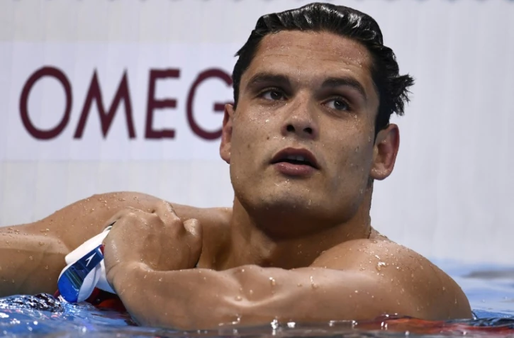 Florent Manaudou, le 11 août 2016 aux jeux Olympiques de Rio