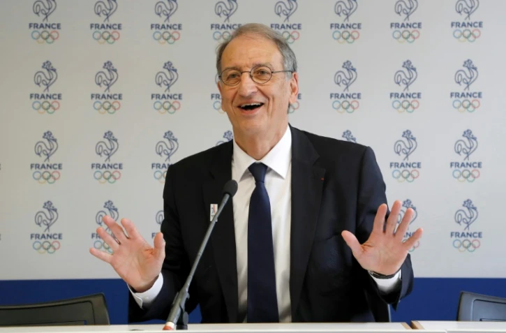 Le président Denis Masseglia, tout juste réélu à la tête du mouvement olympique français le 11 mai 2017 à Paris
