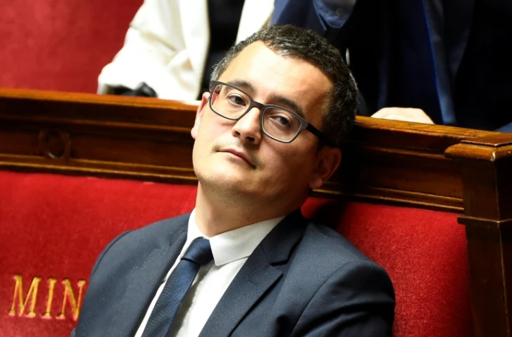 Gérald Darmanin le 10 octobre 2017 à l'Assemblée nationale