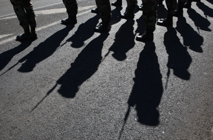 Mercredi 14 juillet 2010 - Défilé sur le Barachois (Photo Marie Trouvé)