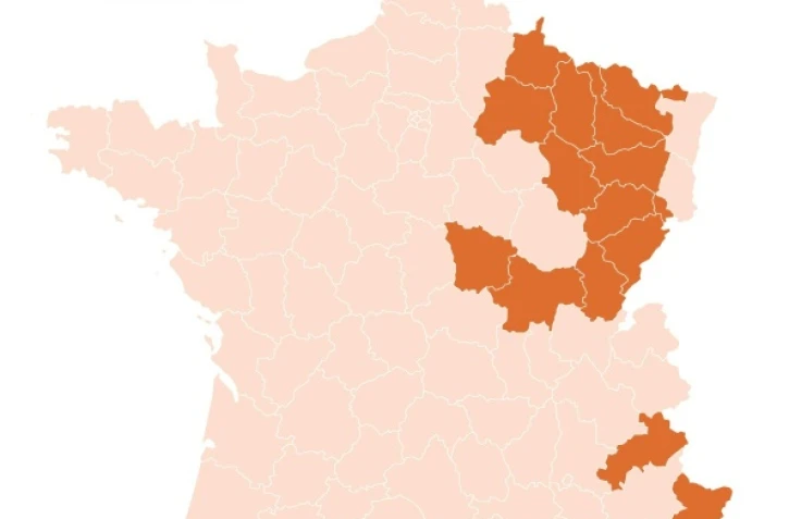 Couvre-feu avancé dans une partie de l'Est