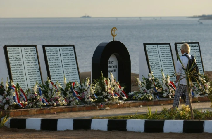 Le mémorial construit en mémoire des 148 morts du crash aérien de Charm el-Cheikh, le 9 janvier 2004 à Charm el-Cheikh