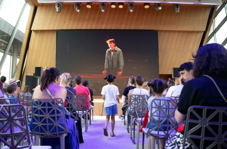 Un événement promotionnel pour le film "Miraculous" à la Tour Eiffel, le 28 juin 2023