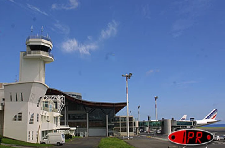 Vue extérieure de l'aéroport Roland Garros (Archives)