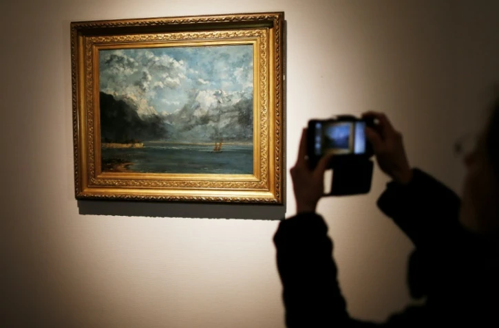 Un tableau oublié de Gustave Courbet, exposé le 13 mars 2017 au musée de Granville