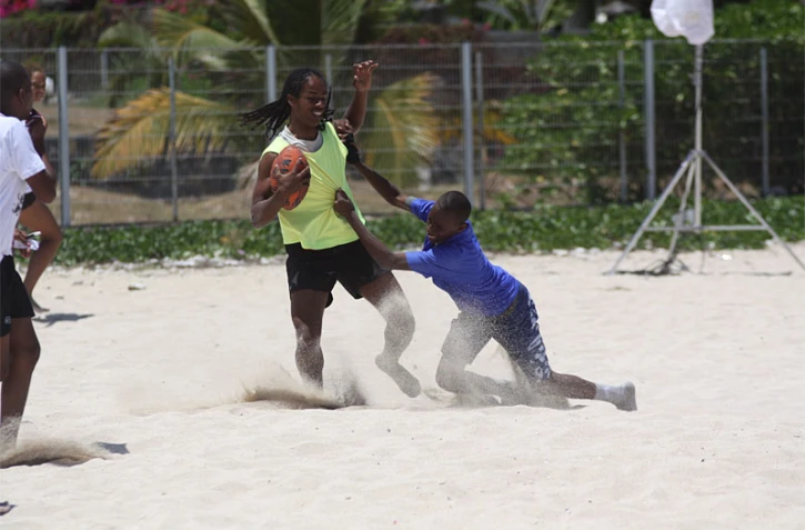 Beach rugby - Photo Association 974 Action