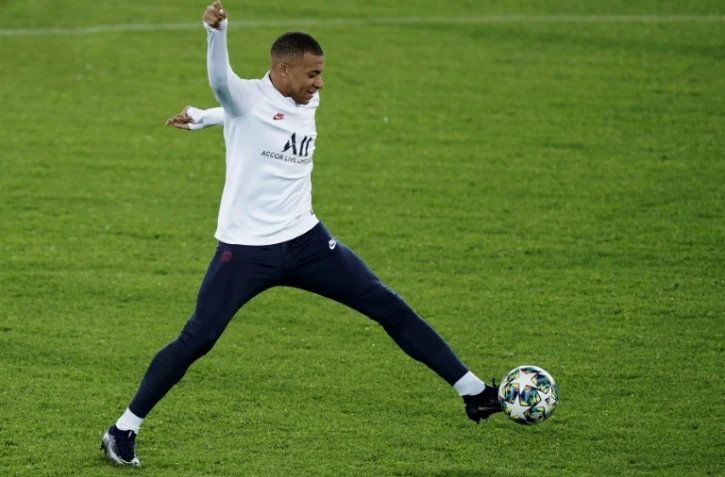 Kylian Mbappé, attaquant du Paris SG, le 21 octobre 2019 à Bruges