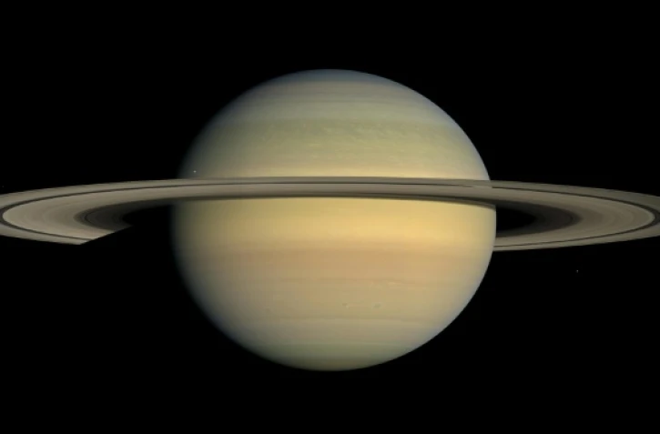 Image fournie par la Nasa le 30 décembre 2008 de Saturne et ses anneaux principaux, photographiés par la sonde Cassini.