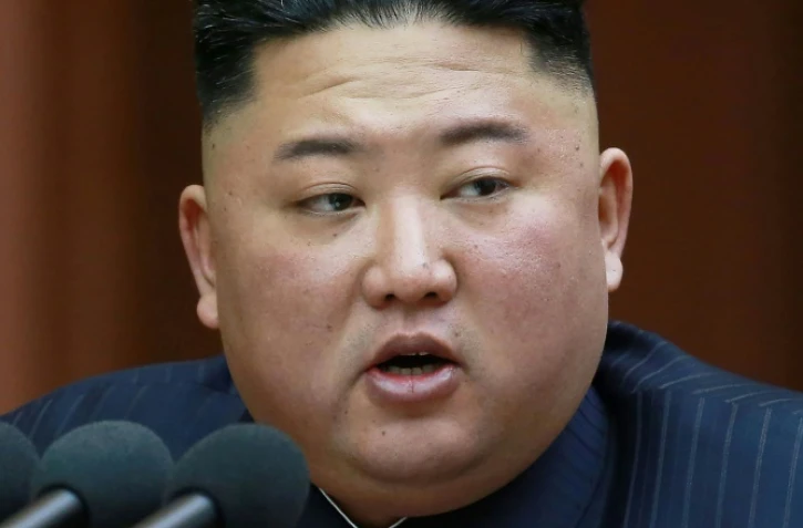 Le dirigeant nord-coréen Kim Jong Un le 12 avril 2019 à Pyongyang
