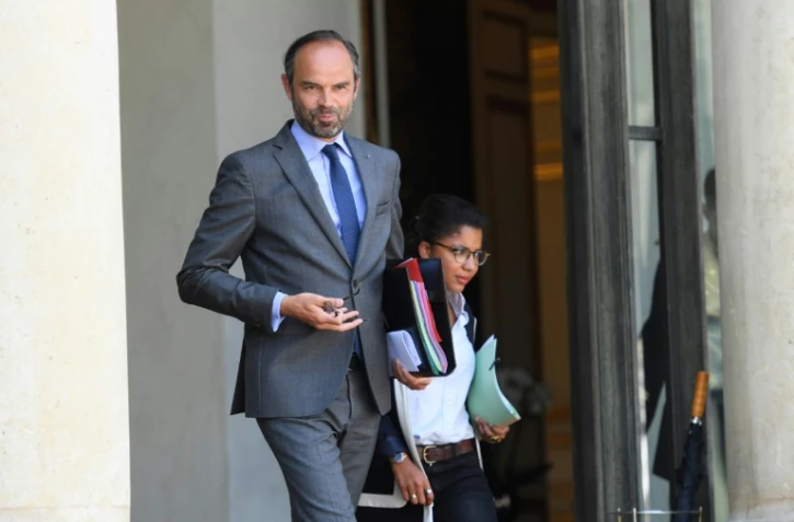 Le Premier ministre Edouard Philippe au Palais de l'Elysée, le 9 mai 2018