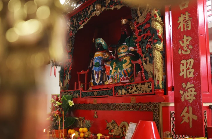 Fête de Guan Di aux temples chinois (Photo Marie Trouvé)