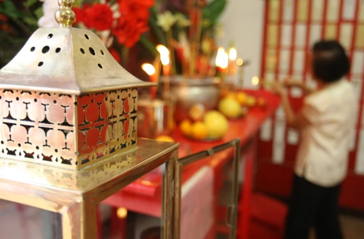 Fête de Guan Di aux temples chinois (Photo Marie Trouvé)