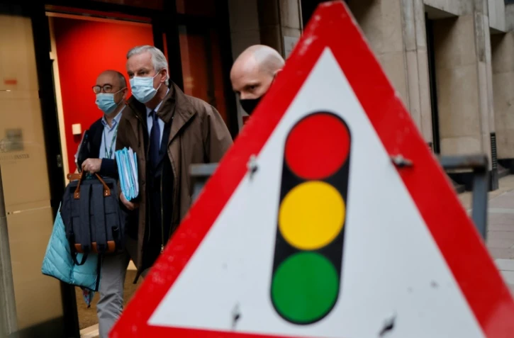 Le négociateur européen, Michel Barnier à Londres, le 2 décembre 2020