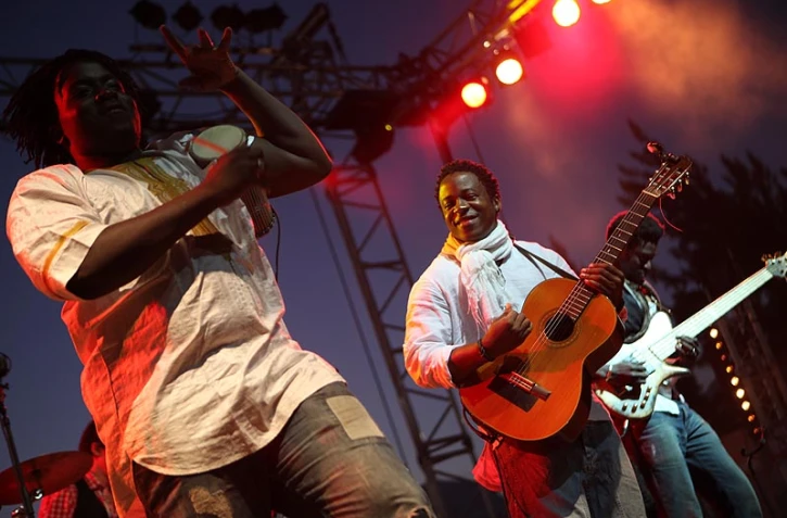 Vendredi 6 Août 2010
Sakifo concert de Blick Bassy