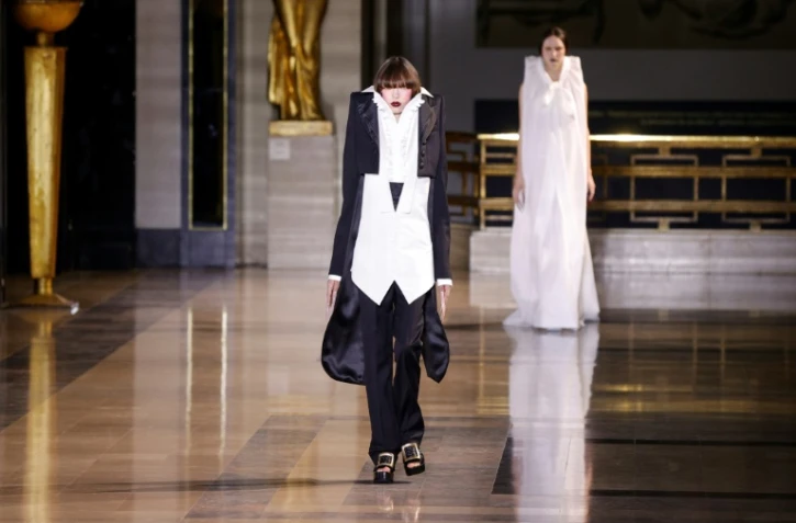 Défilé Viktor&Rolf à PAris, le 26 janvier 2022