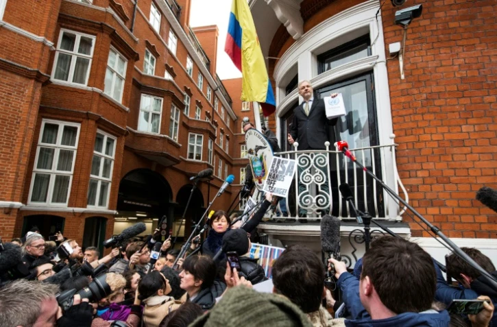 L'Equateur appelle le Royaume-Uni à fournir à Assange une "sortie sûre" du pays