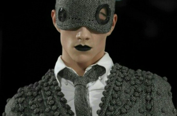 Défilé de la maison Thom Browne à Paris, le 22 janvier 2017 