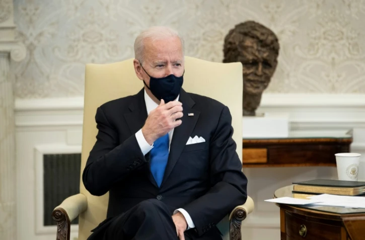 Le président américain Joe Biden le 3 mars 2021 à la Maison Blanche à Washington