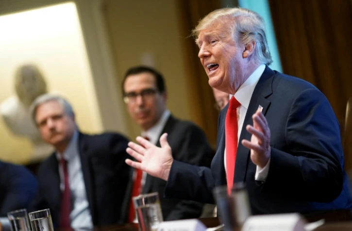 Le président américain Donald Trump à la Maison Blanche le 20 juin 2018