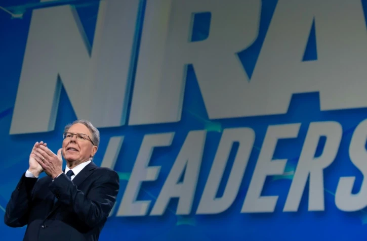 Le patron de la NRA, Wayne LaPierre, à Indianapolis, dans l'Indiana, le 26 avril 2019