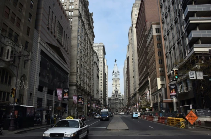 Philadelphie, sixième ville la plus peuplée des Etats-Unis avec 1,6 million d'habitants, se chauffe principalement au gaz naturel, une énergie fossile abondante dans la région