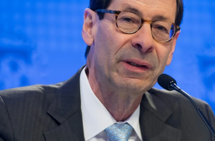 Maurice Obstfeld, chef économiste au FMI, à Washington DC le 17 avril 2018