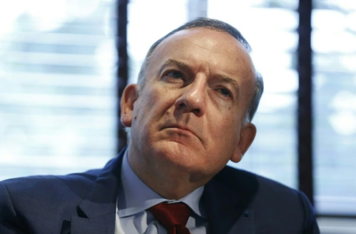 Pierre Gattaz, le patron du Medef, le 22 mars 2016 à Paris