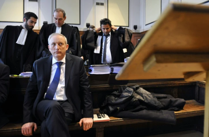 L'ancien directeur du site mosellan, Claude Lebeau, à l'audience le 29 février 2016 à  Sarreguemines