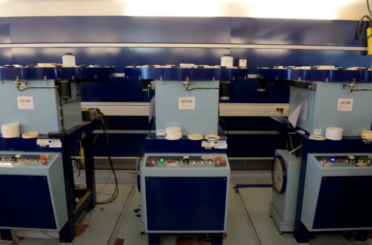 Un des laboratoires de l'Institut de radioprotection et de sûreté nucléaire (IRSN), le 13 novembre 2019 au Vesinet