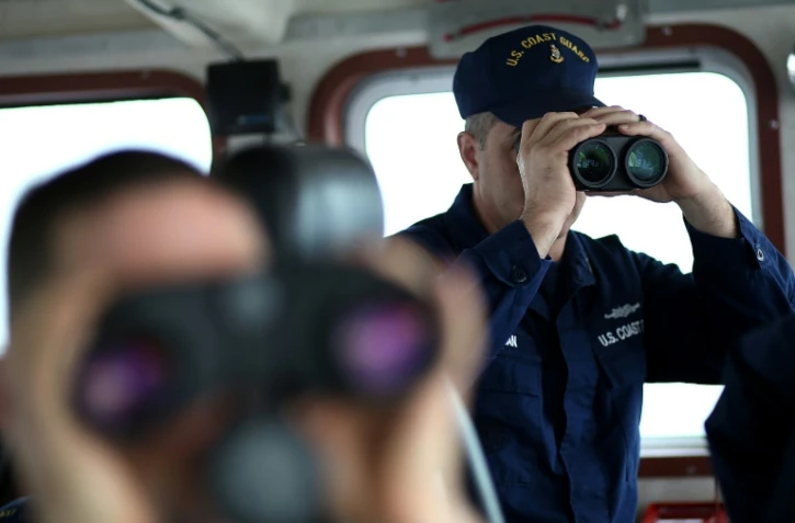 Des garde-côtes américains, le 7 mars 2013