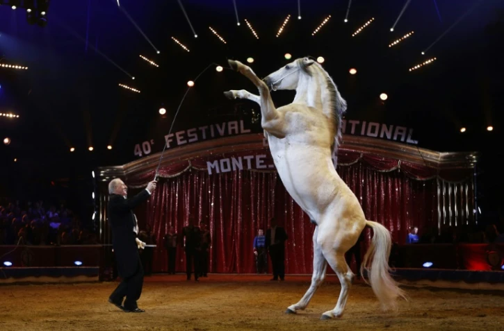 Alexis Gruss lors du gala du 40e Festival International du Cirque de Monte-Carlo à Monaco le 19 janvier 2016.