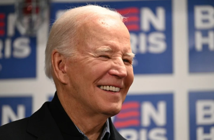 Le président américain Joe Biden en campagne dans le Delaware, au Etats-Unis, le 3 février 2024