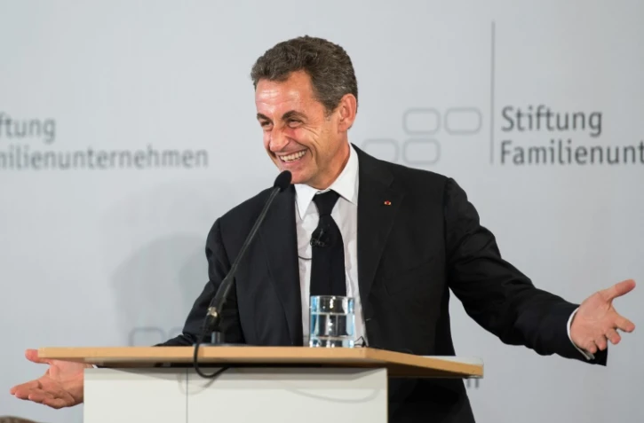 L'ex-président français Nicolas Sarkozy à Berlin, le 12 juin 2015