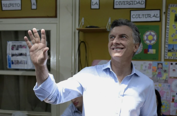 Mauricio Macri à Buenos Aires le 22 novembre 2015