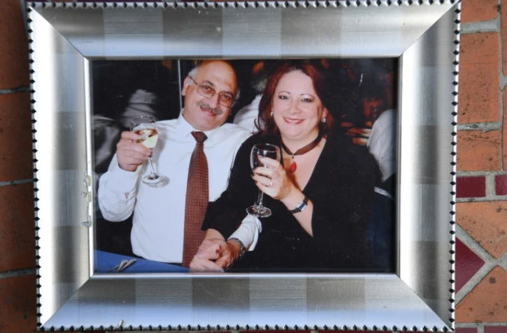 Anoosheh Ashoori (à gauche) et sa femme Sherry Izadi, sur une photo de famille non datée