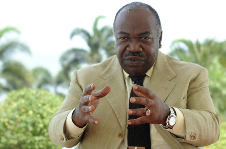 Le président du Gabon Ali Bongo Ondimba, le 12 août 2016 à Libreville