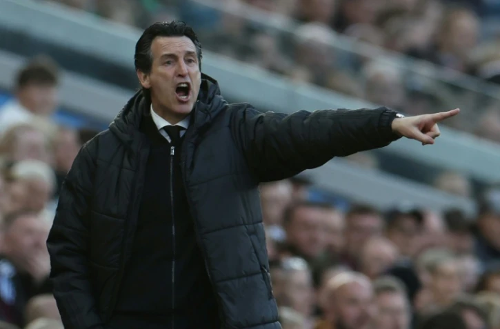 L'entraîneur espagnol d'Aston Villa, Unai Emery, lors de la réception de Liverpool à Villa Park, le 15 mai 2026