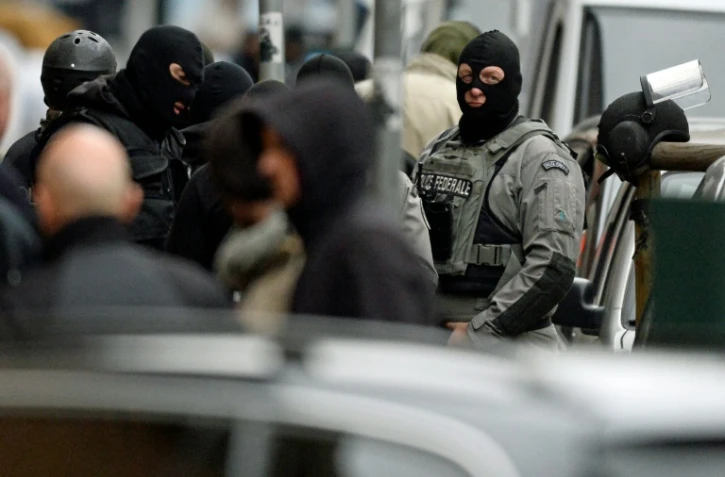 Des forces spéciales belges à Bruxelles le 16 novembre 2015