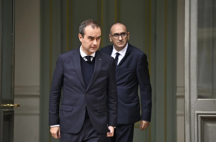 Le Premier ministre Sébastien Lecornu et le ministre de l'Intérieur Laurent Nunez au ministère de l'Intérieur à Paris, le 19 octobre 2026