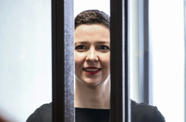 Maria Kolesnikova, le 4 août 2021, au premier jour de son procès à Minsk