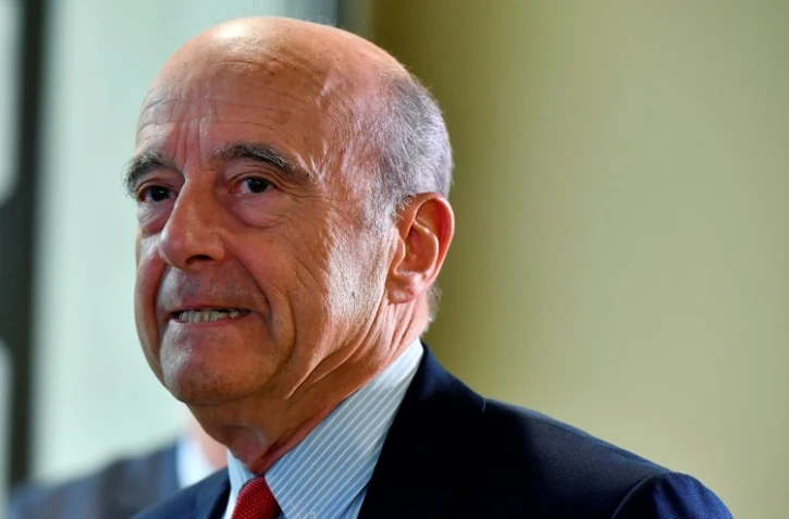 Le maire de Bordeaux Alain Juppé en conférence presse le 14 septembre 2018 à Bordeaux 